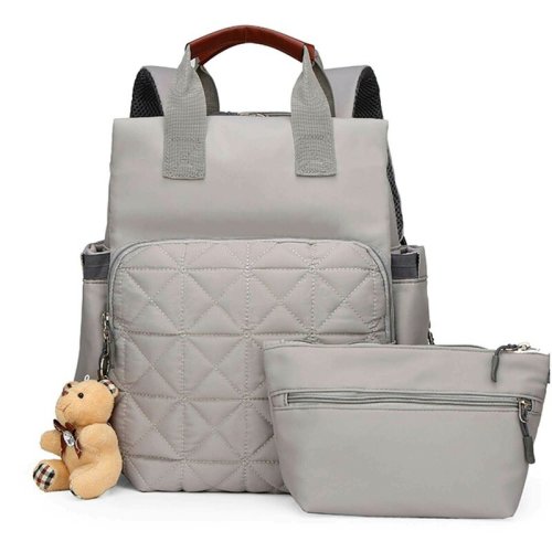 Bebumi - geanta pentru mamici k (gray)