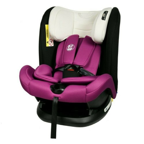 Buf boof - scaun auto mandara cu isofix crocodile purple