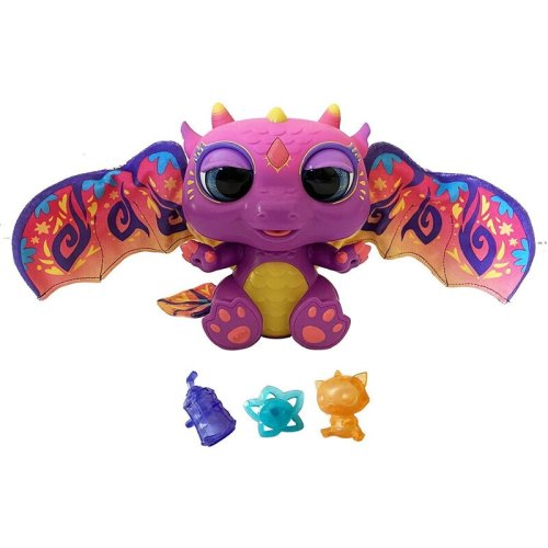 Hasbro - papusa baby dragon interactiv, multicolor