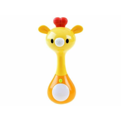 Jucarii bebe - zornaitoare multifunctionala girafa, cu sunete si lumini
