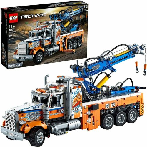 Lego - technic camion de remorcare de mare tonaj 42128