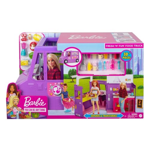 Mattel - barbie set cu rulota la picnic