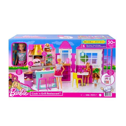 Mattel - barbie set de joaca restaurant