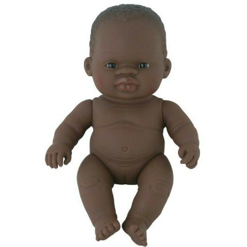 Miniland - papusa bebelus fetita african