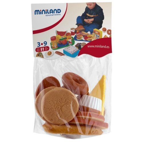 Miniland - produse de cofetarie set de 15 figurine