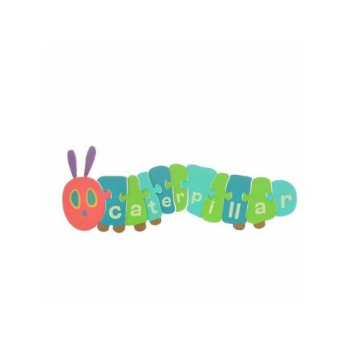 Rainbow designs - joc puzzle din lemn the very hungry caterpillar. 48 cm