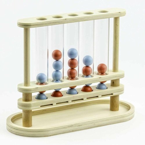 Spin master - joc de inteligenta marble newton 5 in linie, multicolor