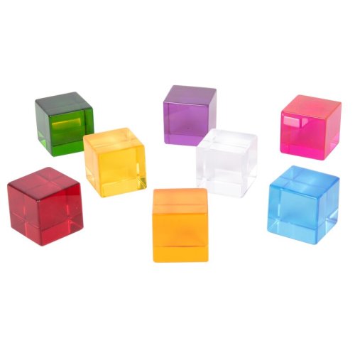 Tickit - set cuburi senzoriale, 8 buc