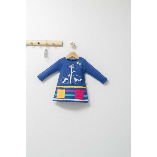 Tongs baby - rochita pentru fetite colorful autum, (culoare: gri, marime: 9-12 luni)