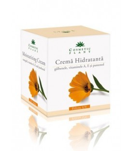 Cosmetic Plant Crema hidratanta cu galbenele si vitaminele a, e si pantenol, 50 ml
