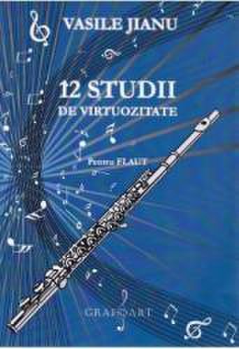 Corsar 12 studii de virtuozitate pentru flaut - vasile jianu