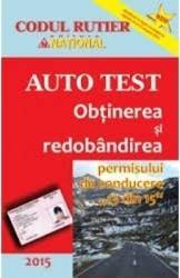 2015 auto test obtinerea si redobandirea permisului de conducere