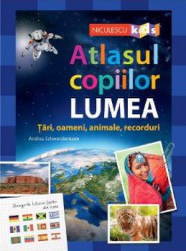 Corsar Atlasul copiilor lumea. tari oameni animale recorduri - andrea schwendemann