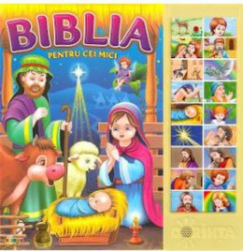 Carte cu sunete biblia pentru cei mici