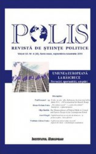 Polis nol.7 nr.4 26 . serie noua. septembrie-noiembrie 2019. revista de stiinte politice
