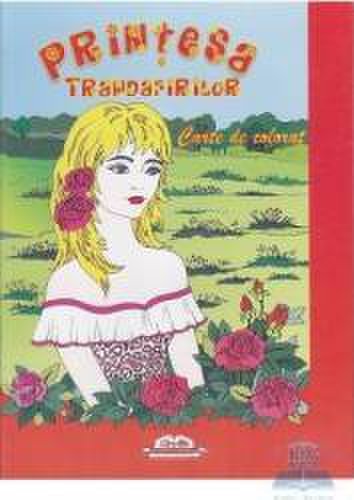 Printesa trandafirilor - carte de colorat