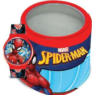 Ceas junior marvel kid watch model spiderman - tin box 500870