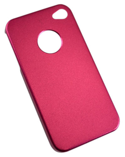 Husa metalica pentru iphone 4/4s roze