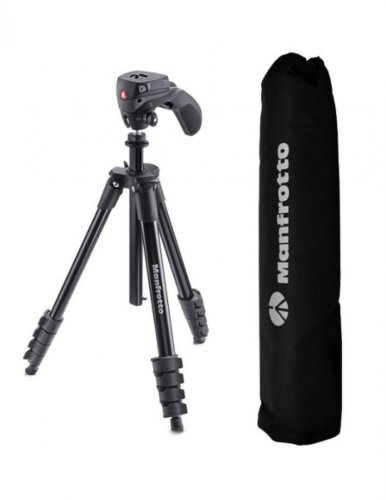 Manfrotto compact action trepied foto-video