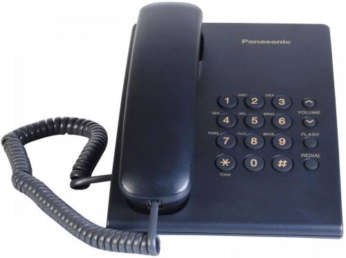 Telefon analogic Panasonic kx-ts500fxc,indigo,testare in showroom