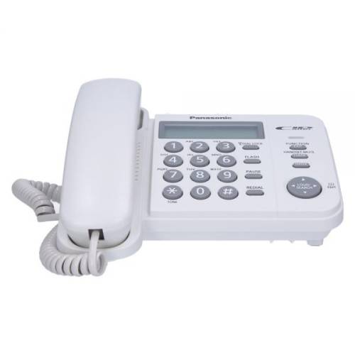 Telefon analogic Panasonic kx-ts560fxw, testare in showroom