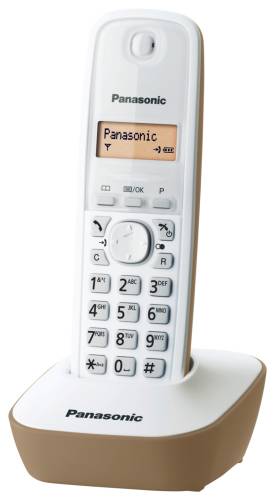 Telefon dect alb/bej, kx-tg1611fxj, Panasonic