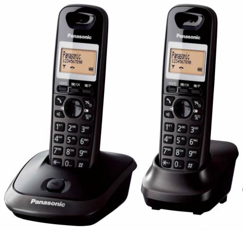Telefon dect twin, kx-tg2512fxt, Panasonic, testare in showroom