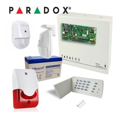 Kit alarma paradox kit sp4000 2n-int cu centrala spectra sp4000