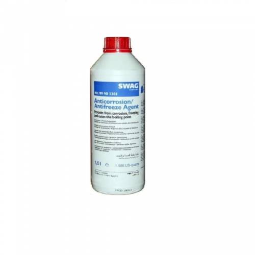 Antigel concentrat fara silicati swag g12 rosu 1.5l