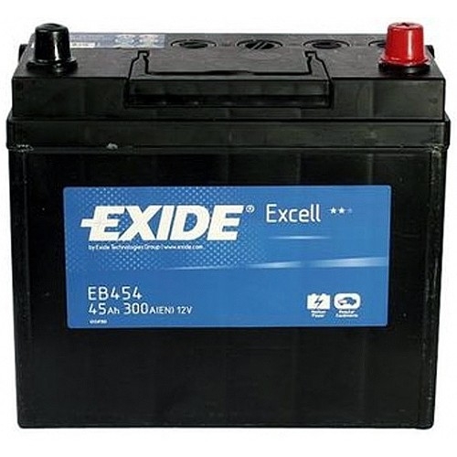 Baterie auto exide excell 45ah eb454