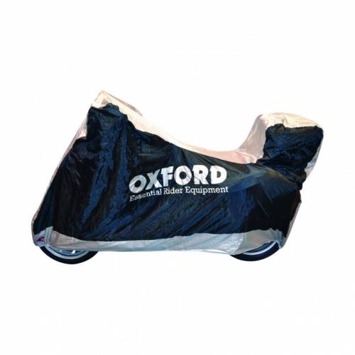 Oxford Husa moto aquatex m cu portbagaj negru argintiu