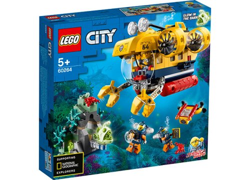 Submarin de explorare lego city