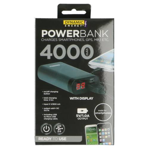 Baterie externa powerbank 4000 mah edco