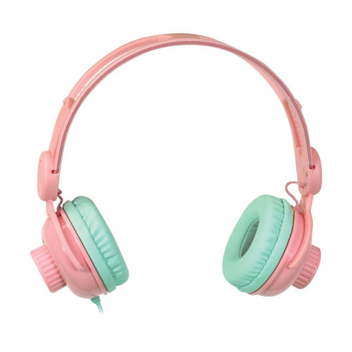 Casti audio pentru copii noriel on-ear, roz