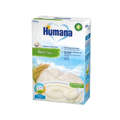 Cereale orez cu lapte humana, 200 g, 4 luni+