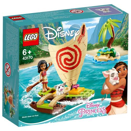Lego® disney princess - aventura pe ocean a moanei (43170)