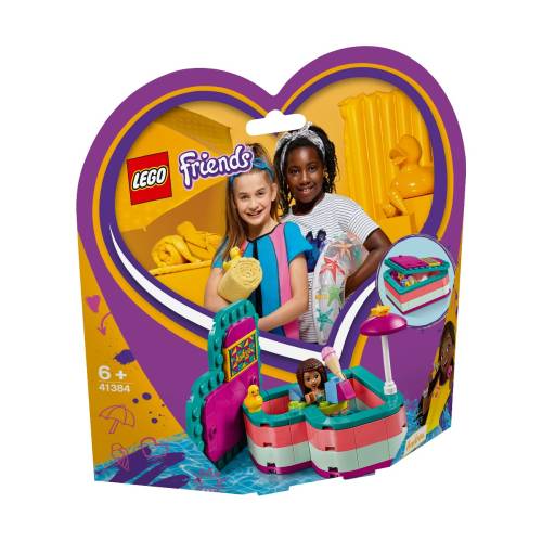 Lego® friends - cutia de vara in forma de inima a andreei (41384)