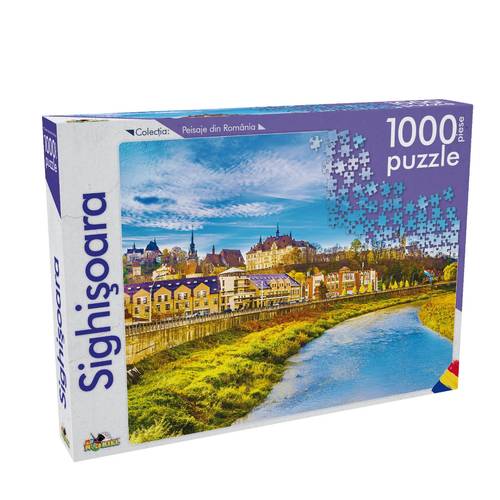 Puzzle noriel - peisaje din romania - sighisoara, 1000 piese