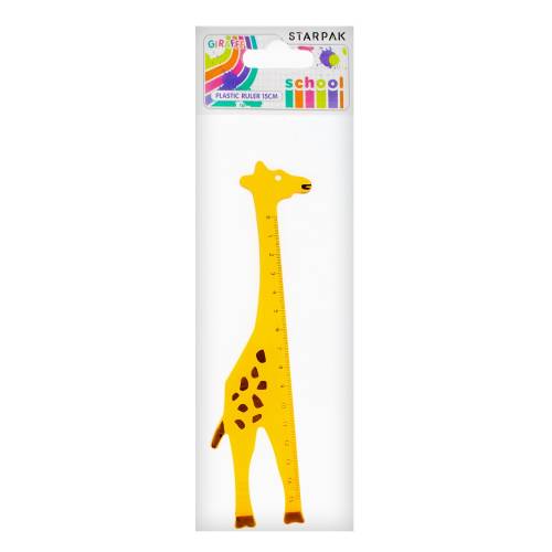 Rigla starpak,15 cm, girafa 