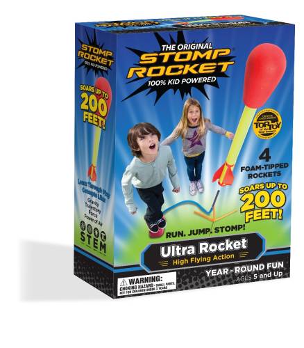 Set 4 rachete si pompa de aer stomp rocket ultra