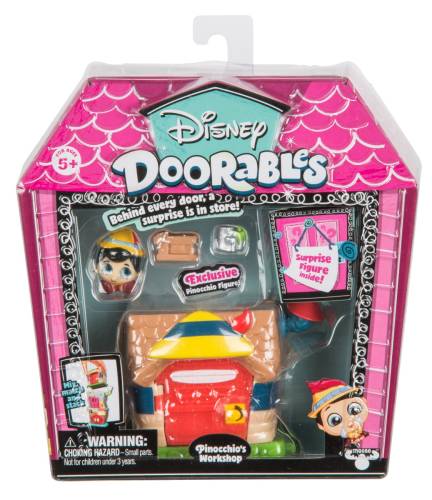 Set tematic de joaca Disney Doorables pinocchio workshop 69413