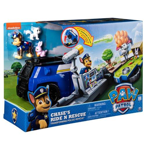 Set vehicul paw patrol si chase, ride n rescue