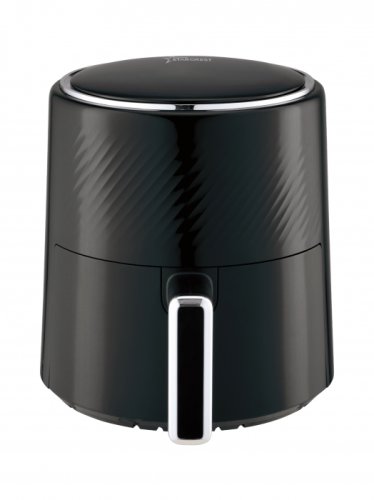 Friteuza digitala cu aer cald starcrest sfr-3560bk, 1300w, 3.5 litri, termostat 80 - 200 c, 6 programe predefinite, negru