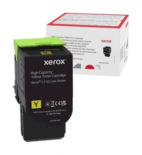 Toner xerox 006r04371, yellow, 5.5 k, compatibil cu xerox c310 c315