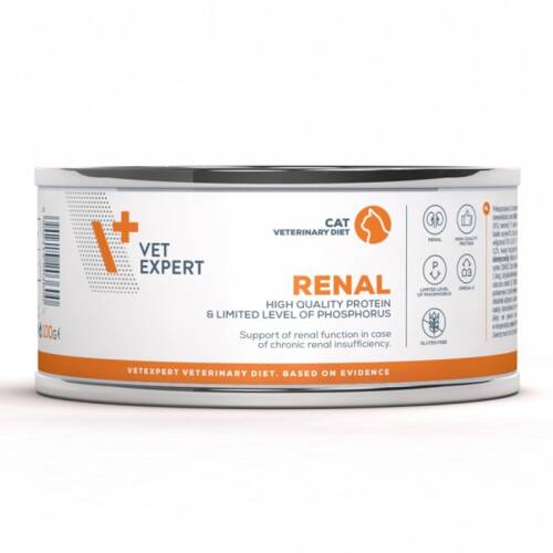 Vetexpert 4t dieta umeda renal cat, 100 g