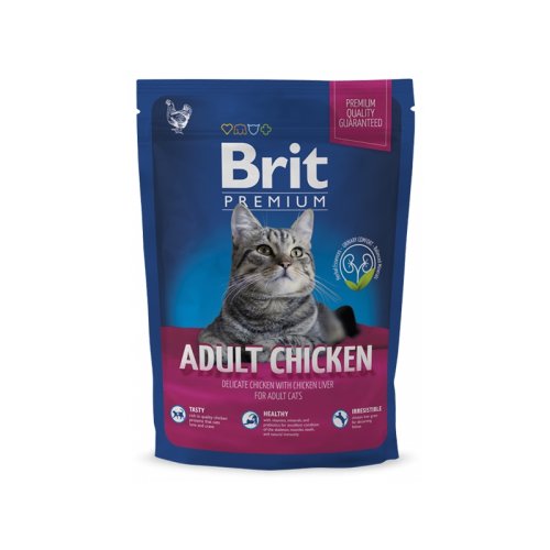 Brit premium cat adult chicken, 300 g