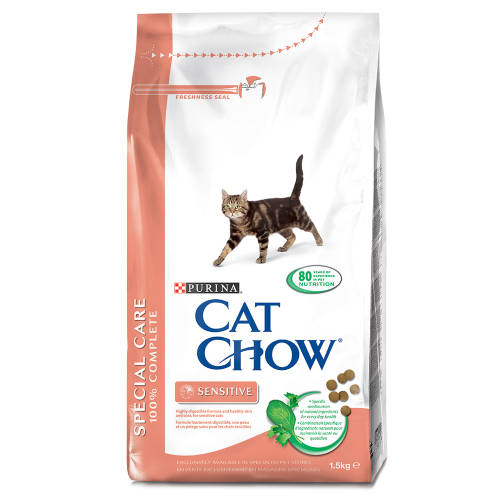 Cat chow sensitive special care
