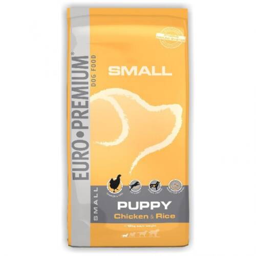 Euro-premium small puppy, chicken & rice, 1 kg