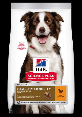 Hill's sp adult healthy mobility medium breed hrana pentru caini, 14 kg