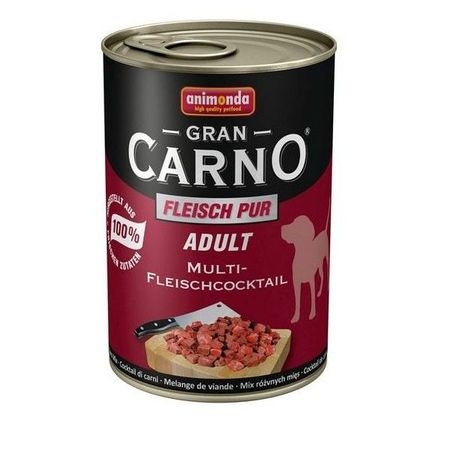 Hrana umeda caini, grancarno adult dog multifleisch-cocktail, 400 g